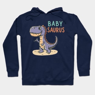 Funny Baby Saurus T. REX Design Hoodie